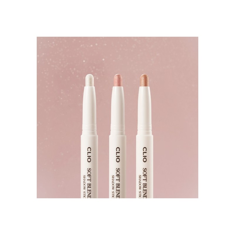 Clio [NEW/Double Set] Soft Blending Shadow Stick [Free Gift] Mini