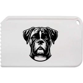 Azeeda 'Boxer Dog' Plastic Ice Scraper (IC00038124)