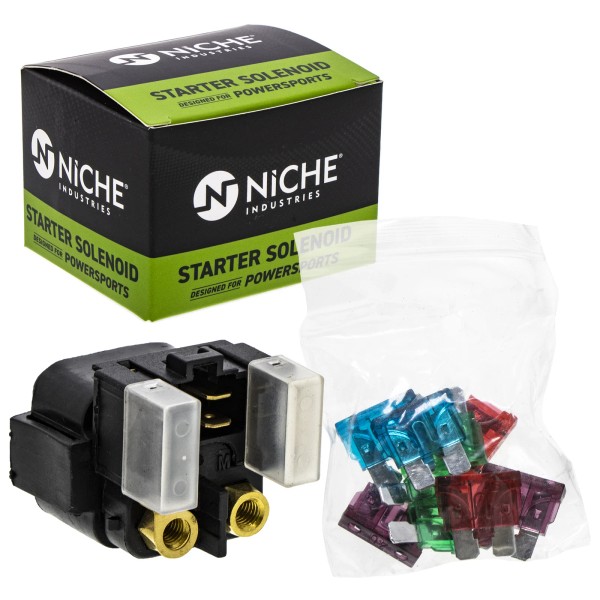 NICHE Starter Solenoid Relay Switch for Yamaha 4BH-81940-02 Kawasaki 27010-0709