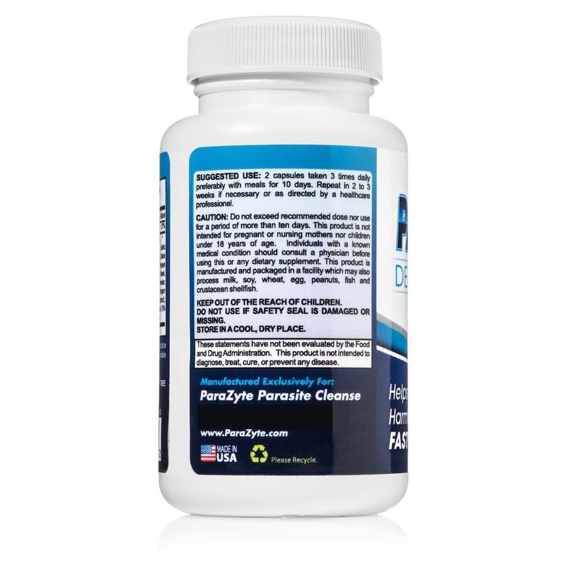 ParaZyte Intestine Support With Wormwood, Black Walnut Hull, Pau D'