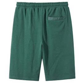 Men’s Casual Cotton Knit Short Drawstring Elastic Jogger Gym Shorts