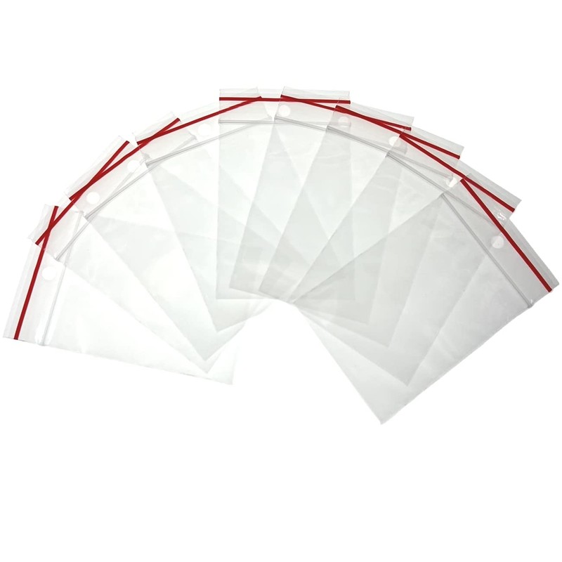 600 x Ziplock Bags Set with 6 Sizes, 100 Pieces