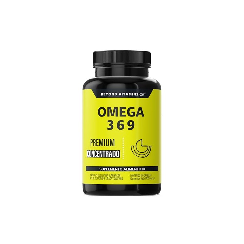 Beyond Vitamins Omega Contenido Excepcionalmente Alto Dha Epa Ácido Alfa