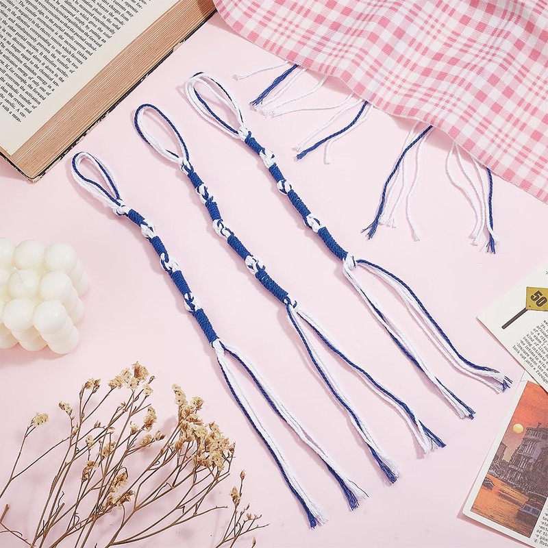 WEBEEDY Pack of 20 Tzitzits Tassel Prayer Scarf Accessories Tzitzits