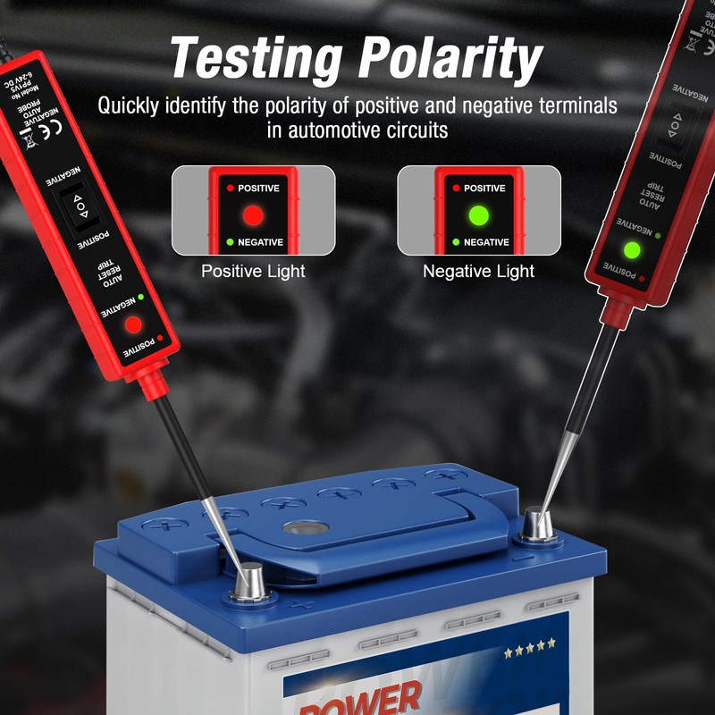 OBDMONSTER Power Circuit Probe Tester Automotive, 6V-24V DC Car Test