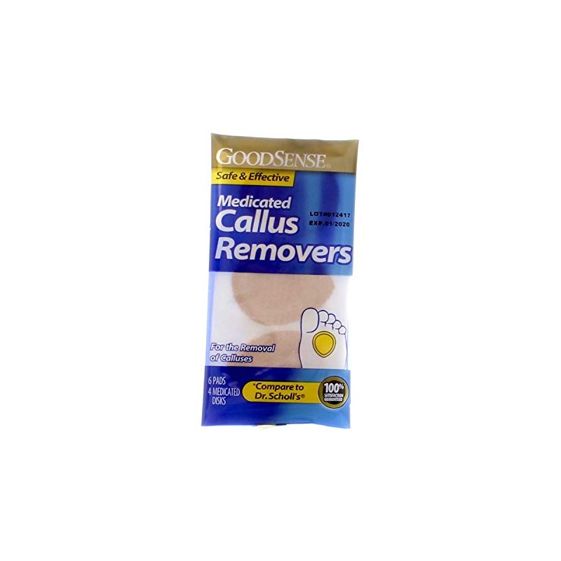 GoodSense, Goodsense Callus Cushionst, Blue, 6 Count