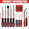 BAIFULAI 11-Piece Universal Needle Hook Scraper Set, Precision Pick Hook