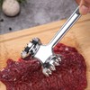Meat Tenderizer Hammer, Zinc Alloy Meat Tenderizer Hammer Double Side