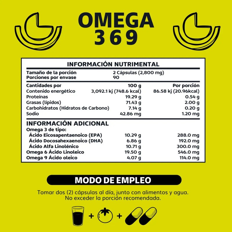 Omega Contenido Alto Capsulas Dha Epa Ácido Alfa Linoléico Salmon