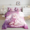 Erosebridal Queen Size Japanese Anime Comforter Set for Kids, Anime