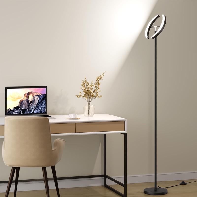SUNMORY Floor Lamps for Living Room, 28W Bright LED Floor
