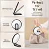 CLSEVXY Magnifying Handheld Mirror Double Sided, 1X 15X Magnification Hand