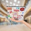 JEFBFBWE Las Vegas Souvenir Casino Makeup Bag Slot Machine Cosmetic