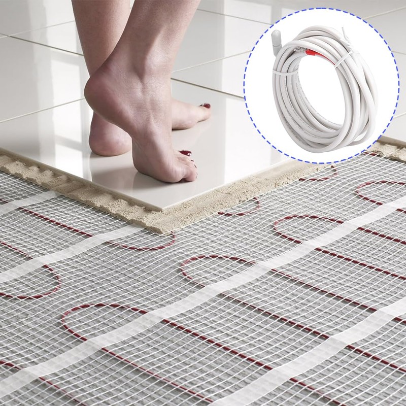 Floor Heating Sensor Probe, 10K Ohm Temperature Underfloor Heating Warming