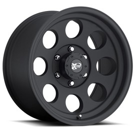 PRO COMP PRO COMP 7069-6883 Black Wheel with Alloy Steel (16 x 8. inches /6 x 5 inches, -12 mm Offset)