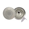 Trimming Shop 17mm Brass Replacement Jeans Buttons Fastener with Back