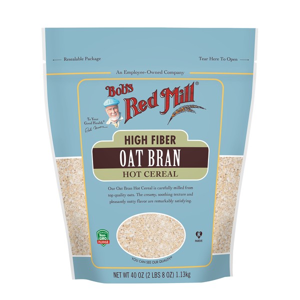 Bob's Red Mill Oat Bran Hot Cereal, 40-ounce