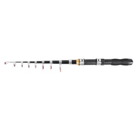 Telescopic Fishing Rod, Collapsible Fishing Rod Small Extendable Fishing Rod for Saltwater and Freshwater, Lightweight and Compact Design, 6.2 Feet