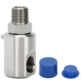 awliye 1/2 Inch MXF Swivel Heavy Duty Hose Reel Swivel Compatible with Industrial and Home Steel Swivel Joint Air Hose Reel Parts, Hose Reel Swivel with Grease Zerk Replace 9SS8MP50XFP50-Ni-AL #5124