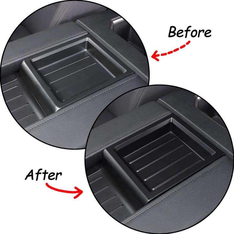TOYCIDFG Car Armrest Box Tray Insert for Toyota Tundra 2022