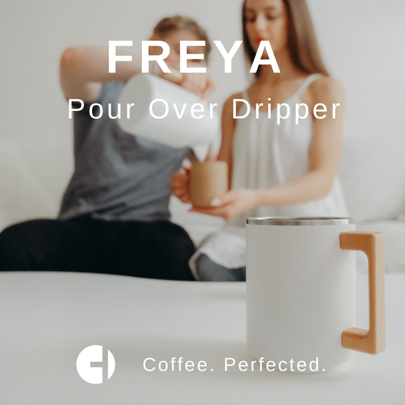 HASTINGS Pour Over Coffee Dripper - Stainless Steel Pour Over