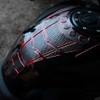 VMINGO Calcomania Moto Fishbone Engomado Tanque Sticker con Relieve Gasolina