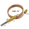MENSI Thermocouple Compatible for RobertShaw, Heat N Glo Thermocouple Hearth