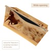 2 Pack Tissue Box Cover Holder, Horse Running Rectangle Leather