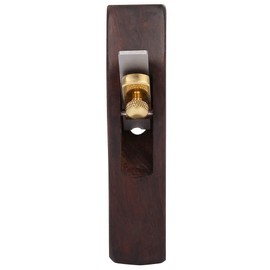 Woodworking Plane, Premium Ebony Wood Hand Plane Woodcraft Tool for Cutting, Polishing and Deburring-Sharper/Durable/Exquisite Work(120mm)