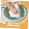 IWOWHERO 2Bags Disposable High Absorbency Foot Wipes Towels Convenient Cleaning