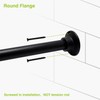 Naiture 60" Heavy-Duty Straight Shower Curtain Rod, Rustproof Stainless Steel