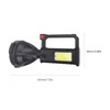 Handheld Spotlight Strong Light Waterproof Rechargeable Spotlight Flashlight LED Searchlight