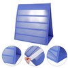 Toyvian Tabletop Desktop Pocket Chart with 20 Dry Erase Cards