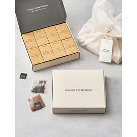Seasons Tea Boutique [시즌스 티 부티크] 싱글오리진 티백 선물세트 2종 (택1) [Seasons Tea Boutique] Single Origin Tea Bag Gift Set 2 Types (Choose 1)