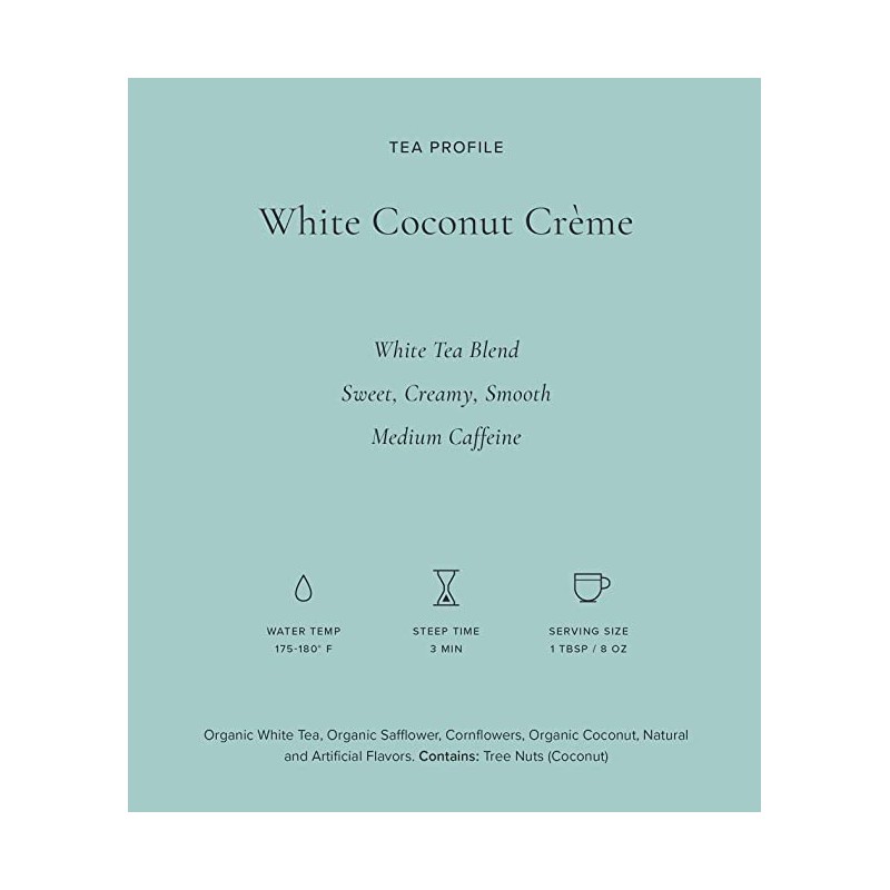 Art of Tea | White Coconut Creme Tea | 4oz