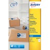 Avery Printable, Customisable Parcel Shipping Address Labels, Inkjet Printers, 6