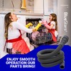 BlueStars 6-Foot Universal Dishwasher & Washing Machine Drain Hose –