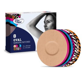CureTape Sensor Patches Multi-Pack: 8-pack (Assorted)