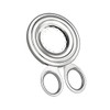 Metaltex Eggs Cutter of Stainless Steel, Silver