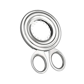 Metaltex Eggs Cutter of Stainless Steel, Silver