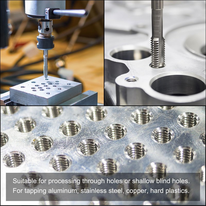sourcing map Thread Milling Taps, 5/16-18 UNC High Speed Steel