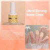 Base Coat Esmaltes Gel Semipermanente Base Ultrafuerte 15ml