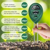 Maxsolve 2 Pack Soil Tester, 3-in-1 Plant Moisture Meter Light