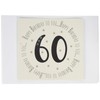 White Cotton Cards 60th Birthday Memories Photo Album (MTGA60T), of
