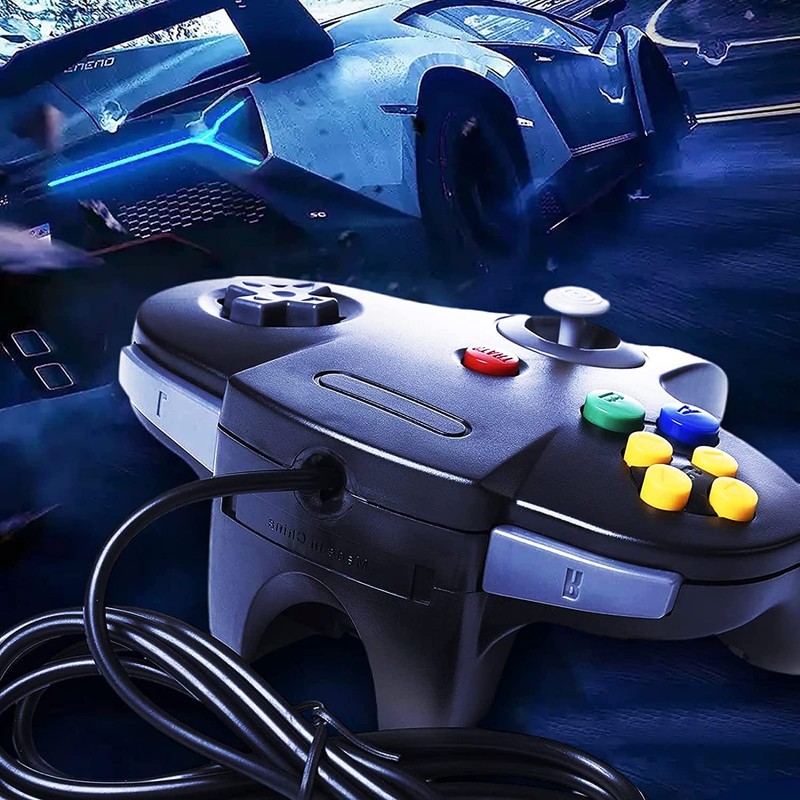 Classic 64 Wired Controller Joystick for N64 Game System N64