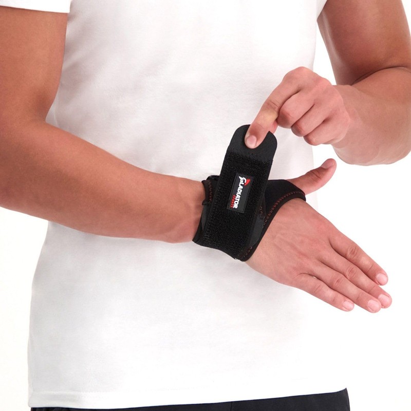 Gladiator Sports Sports Wrist Support with Thumb Opening