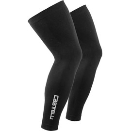 CASTELLI Pro Seamless Leg Warmers, Black/White, L/XL