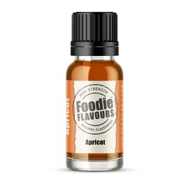 Foodie Flavours Natural Apricot Flavouring, High Strength - 15ml