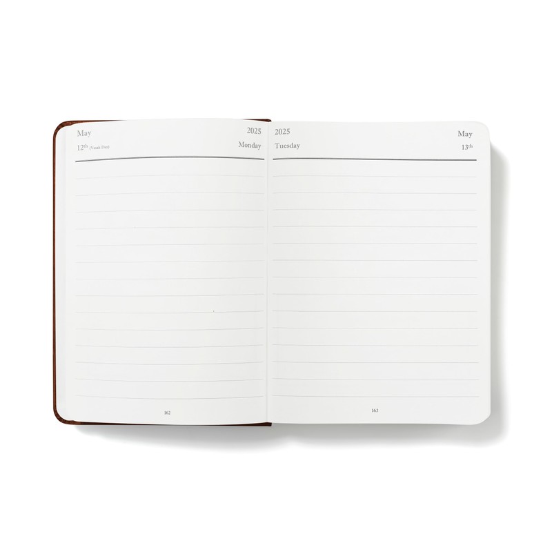 Wykeham's Executive Journal - 2025 Tag pro Seite Tagebuch und