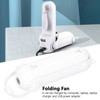 3 in 1 Electric Fan Mini Folding Rechargeable Fan with